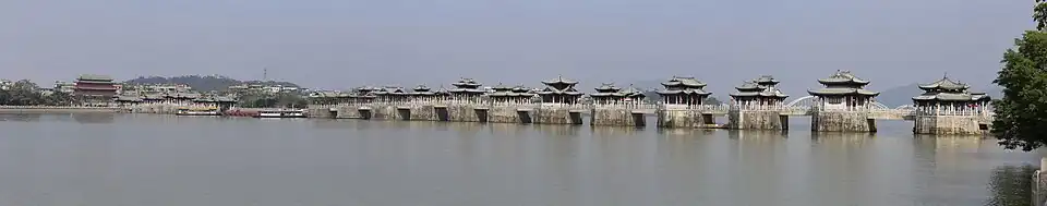 Панорама моста Гуанцзи