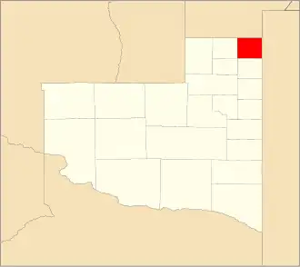 Департамент  Чапалеуфу на карте