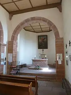 Интерьер часовни