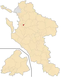 Кантон на карте департамента Шаранта Приморская