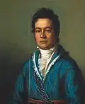 Дэвид Ванн, позднее - казначей племени чероки, 1825 г.
