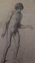 Этюд натурщика