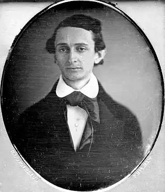 Портрет Чарльза Джона Биддла. Дагеротип, около 1840