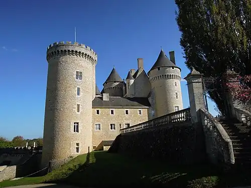 Вид замка с северной стороны