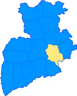 Кролевецкий уезд на карте