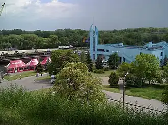 здание речного вокзала в 2009 году