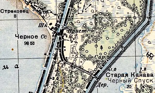 План села Чёрное. 1941 год