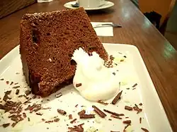 Шоколадный шифоновый бисквит