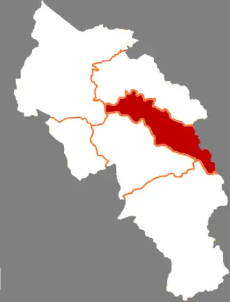 Пинчуань на карте