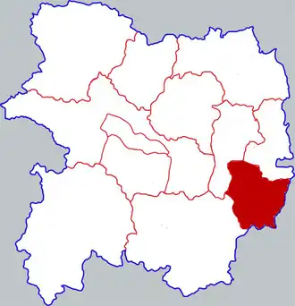 Мэйсянь на карте