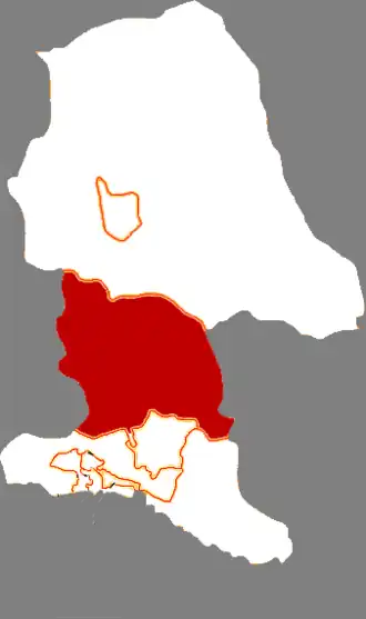 Гуян на карте