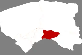 Уюань на карте