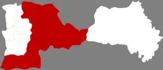 Бэньси-Маньчжурский автономный уезд на карте