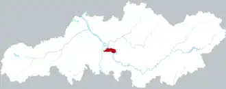 Фужун на карте