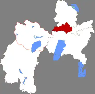 Чжунлоу на карте