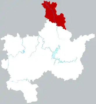 Аньжэнь на карте