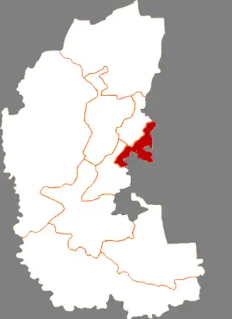 Лунфэн на карте