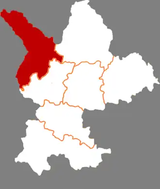 Линьтао на карте