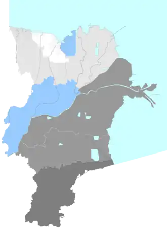 Лицзинь на карте