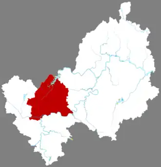 Ганбэй на карте