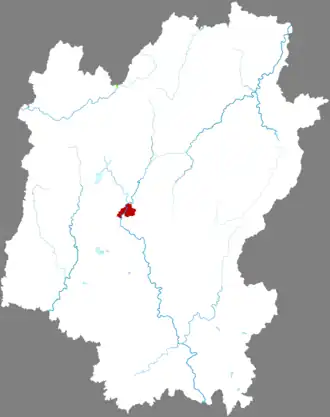 Децай на карте