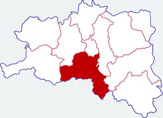 Наньчжэн на карте