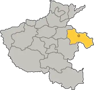 Шанцю на карте