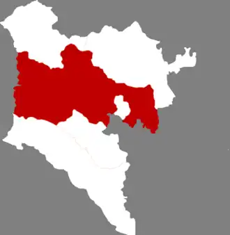 Хорчин-Юицяньци на карте