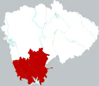 Шаян на карте