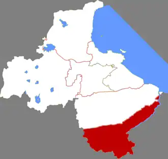 Гуаньнань на карте