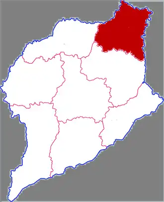 Гаотан на карте