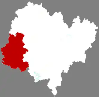 Упин на карте