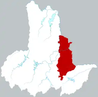 Цзиньань на карте