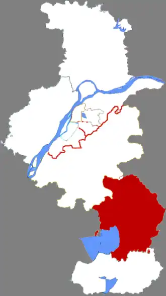 Лишуй на карте