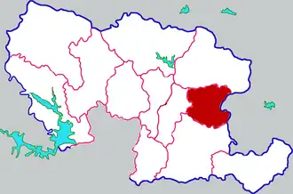 Шэци на карте