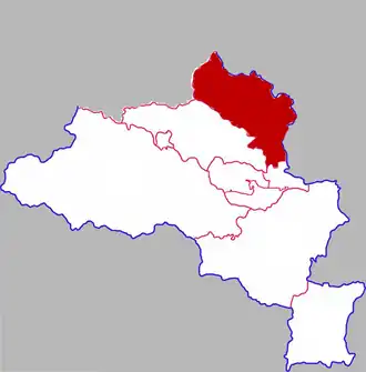 Цзясянь на карте