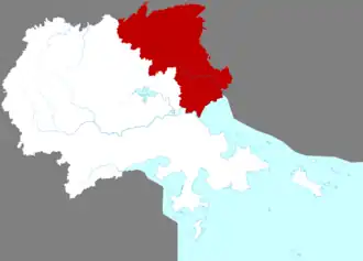 Ханьцзян на карте