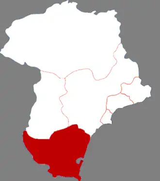 Чанли на карте