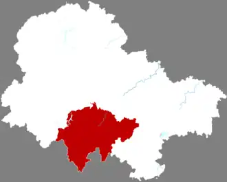 Юнъань на карте