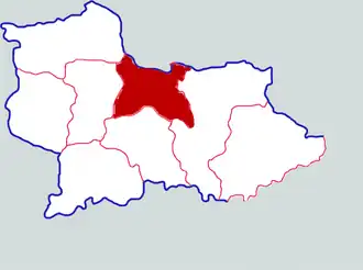 Лянъюань на карте