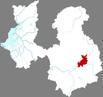 Синьчжоу на карте