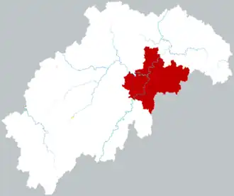 Шаоян на карте