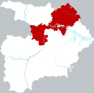 Юньян на карте