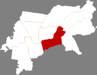 Бэйлинь на карте