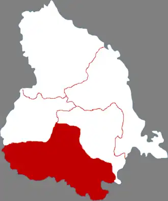 Аньцзюй на карте