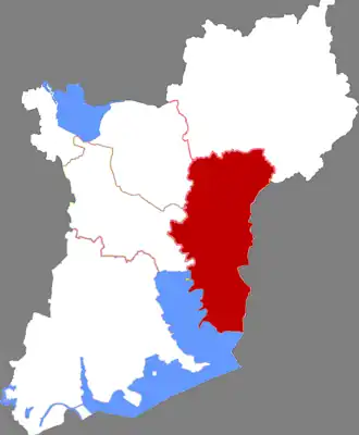 Сыян на карте