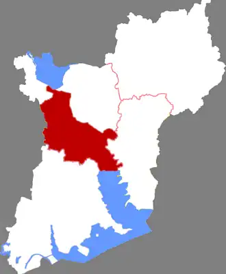 Сучэн на карте