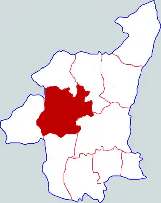 Пучэн на карте