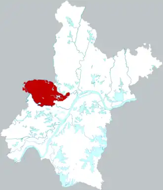 Дунсиху на карте