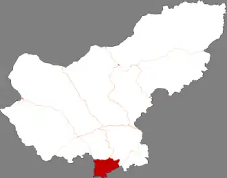 Тайбус-Ци на карте